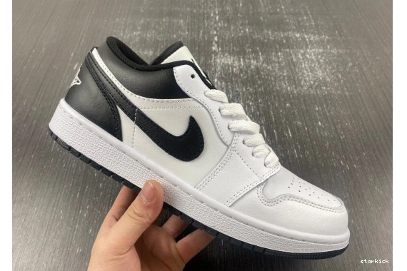 553558-132 white Jordan 553558-132 black Air 1 and  Low 0412